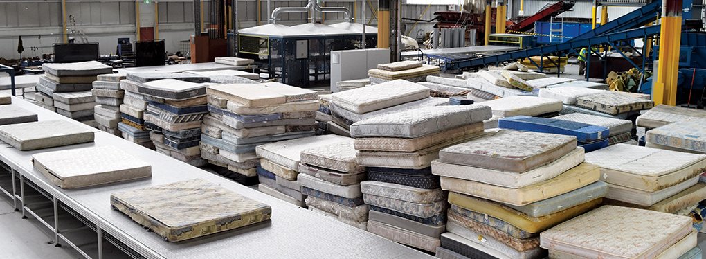 can a mattress go in the recycling